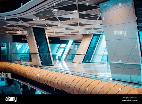 Modern airport terminal in Baku, the stylish interior Stock Photo - Alamy