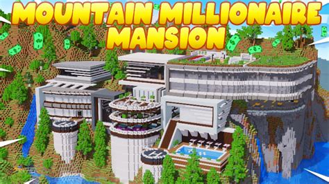 Mountain Millionaire Mansion By Pixell Studio Minecraft Marketplace