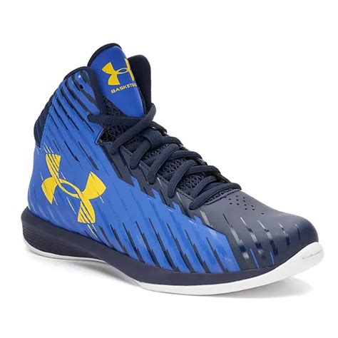 Under Armour Jet Express Mid Grade School Boys Basketball Shoes