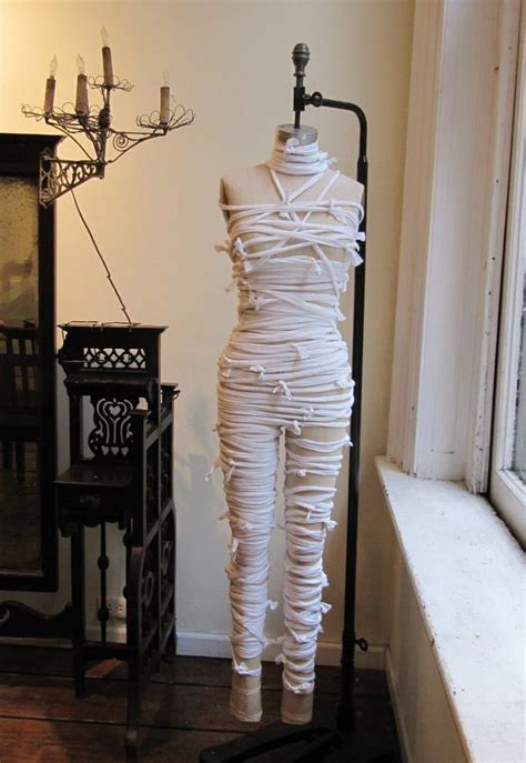 How To Make A Diy Mummy Costume For Halloween Como Hacer Disfraces