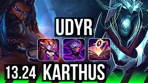 UDYR Vs KARTHUS JNG 16 1 14 Legendary Rank 10 Udyr BR