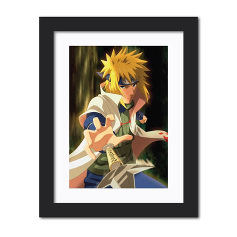 Minato Namikaze Hokage Naruto Anime Painting Tenorarts