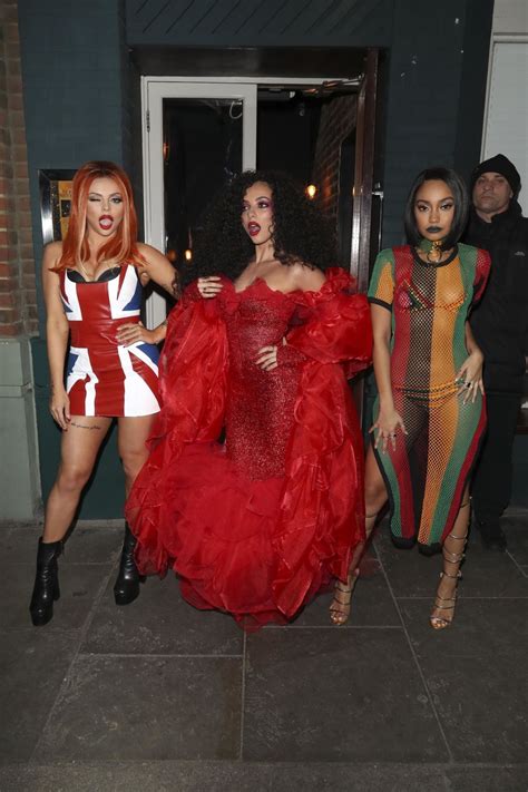 Jesy Nelson Jade Thirlwall And Leigh Anne Pinnock At Jade Thirlwall’s Birthday Party In London