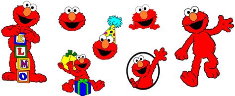 Sesame Street Elmo Svg Instant Download Printable Decals For Cricut