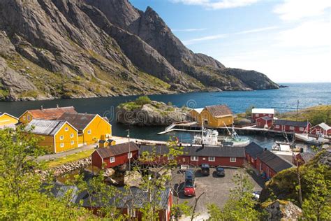 Fishing Villages in Lofoten - Norway Editorial Stock Image - Image of ...