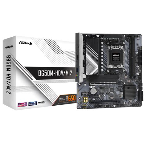 ASRock B650M HDV M 2 Carte mère Garantie 3 ans LDLC