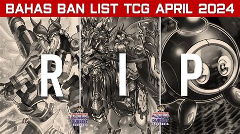 SANGAT SAD1S BAHAS BAN LIST YU GI OH TCG APRIL 2024 YouTube