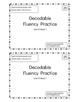 Multisyllabic Words Decodable Fluency Book Grade 1 By Fun Phonics