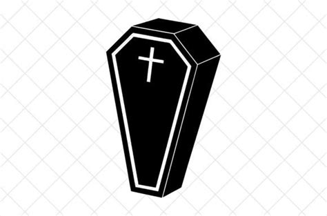 Halloween Coffin Vector Design Designs Graphics