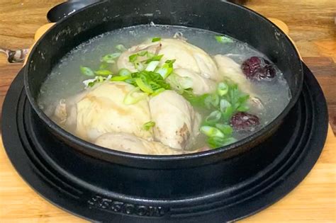 Samgyetang Ginseng Chicken Soup 삼계탕 Crazy Korean Cooking