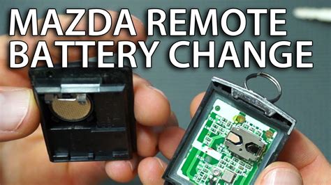 Mazda remote battery replacement - mr-fix.info