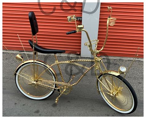 Gold Lowrider Bike Atelier Yuwaciaojp