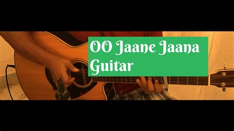 O O Jane Jana Guitar Fingerstyle Youtube