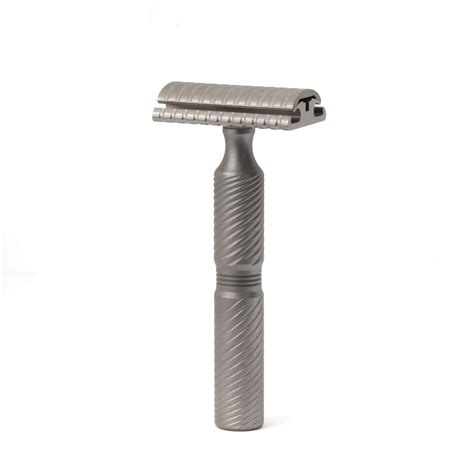 Timeless Titanium Safety Razor Set Matte Slickboys