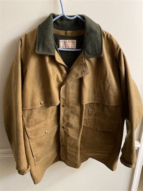 Filson vintage rare Filson tin cloth double packer jacket | Grailed