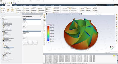 ANSYS FLUENT Tutorial Cavitación de una Bomba Centrífuga NSIV IO