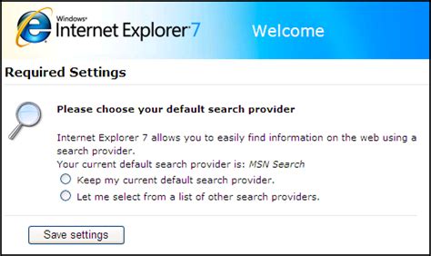 How Do I Change The Default Search Engine In Internet Explorer Ie