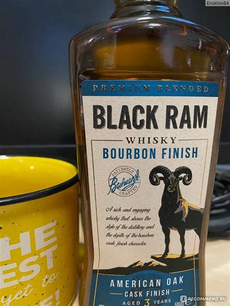 Виски Black Ram Burbon Finish 3 yo - «Виски очень порадовал» | отзывы