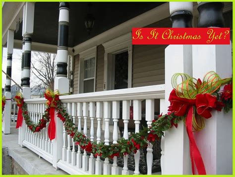 Christmas Porch Garland | Front Porch Decor