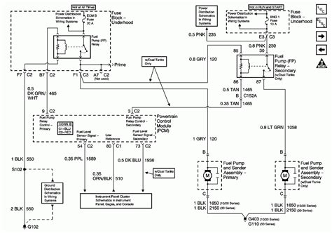 Fuel Pump Wiring Diagram 2000 Chevy Silverado Wiring Diagram