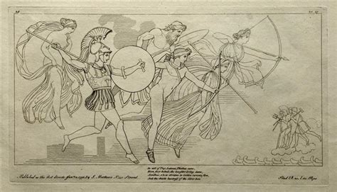 Illustration To The Iliad 1793 1795 John Flaxman