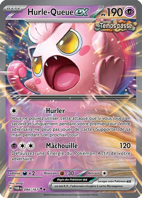 Hurle Queue ex Écarlate et Violet Mascarade Crépusculaire 094 Poképédia