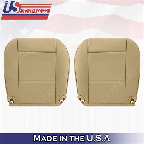 For 1999 2006 Bmw 325i 350i Driver Passenger Bottom Leather Seat Cover Tan Usautoseatcover