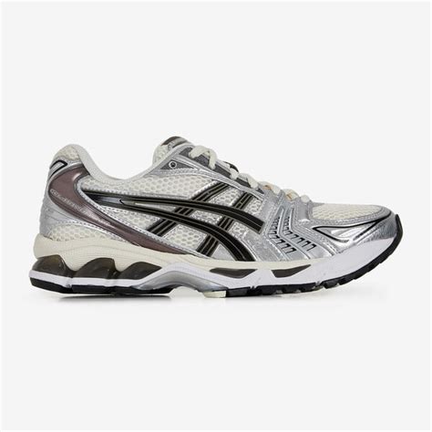 Asics Gel Kayano 14 Beigemarron Sneakers Femme Lacets