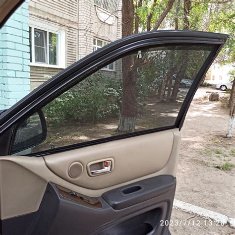 Каркасные автошторки. — Toyota Highlander (XU20), 3 л, 2002 года ...