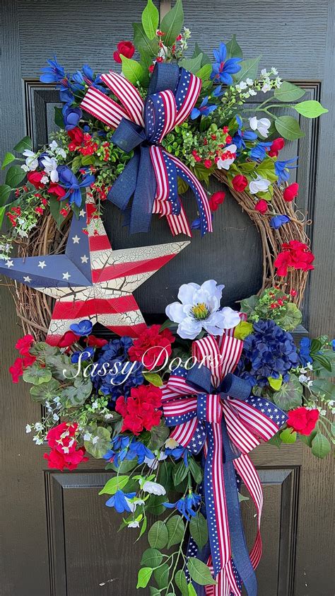 Pin By Denae Andrews On American4th Of July And Veterans Day Floral