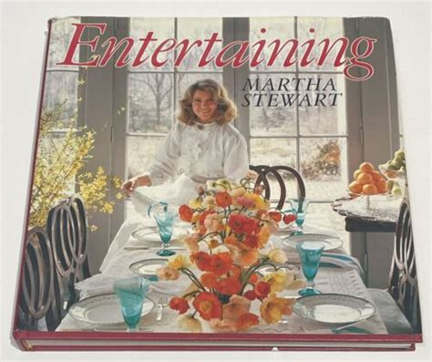 Entertaining By Elizabeth B Hawes And Martha Stewart 1982 Hardcover