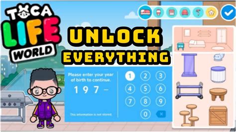 Unlock Everything In Toca Life World Free Code Toca Boca Code With