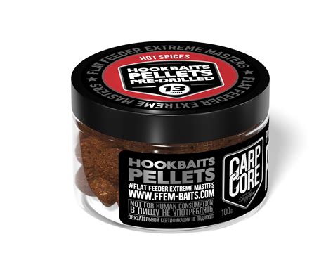 Пеллетс насадочный FFEM Hookbaits Pellets Hot Spices (Острые Специи)