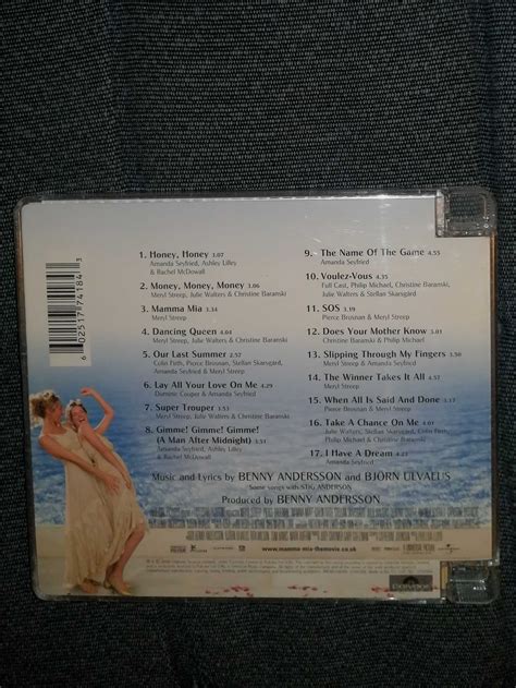 Mamma Mia The Movie Soundtrack Benfica Olx Portugal