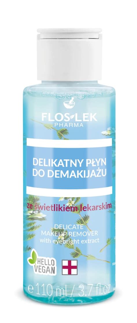 Floslek deliktany płyn do demakijażu ze świetlikiem lekarskim 110 ml