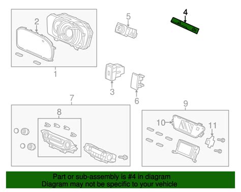 T A A Switch Assembly Hazard Honda Cr V Honda