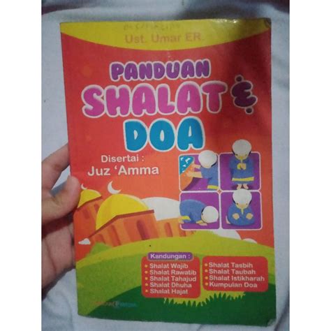 Jual Buku Panduan Shalat Dan Doa Disertai Juz Amma Shopee Indonesia