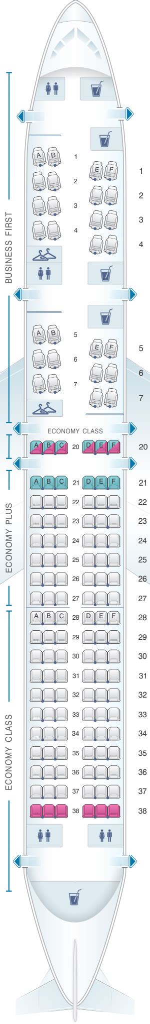 Seat Map Boeing United Airlines Best Seats In Plane Images