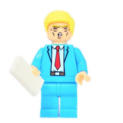 Donald Trump Minifigure American President Minifigure Bricks