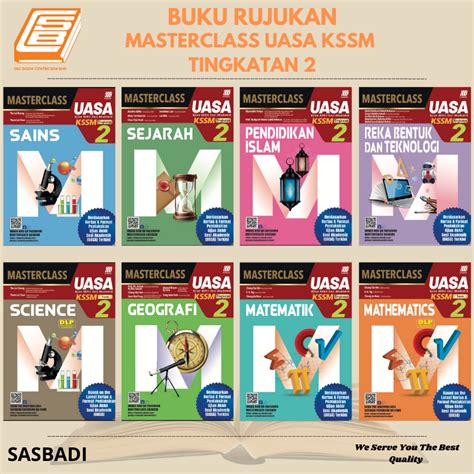 SBCB Buku Rujukan Masterclass UASA KSSM Tingkatan 2 Shopee Malaysia