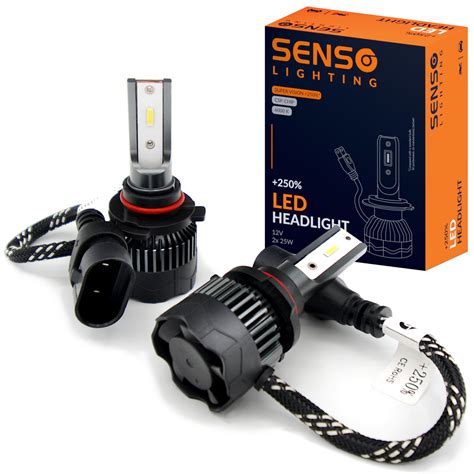 Żarówki SENSO 2x LED HB3 250 CSP 12V 16000LM SENSO Motoryzacja EMPIK