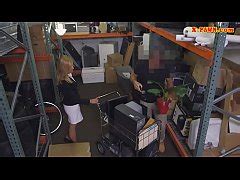 Hot Blonde Milf Pounded In Storage Room Xxx Mobile Porno Videos