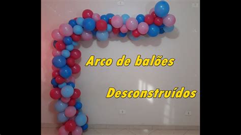 Como fazer um arco desconstruído 2 cores pequenas Leia aqui