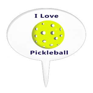 Pickleball Cake Toppers | Zazzle