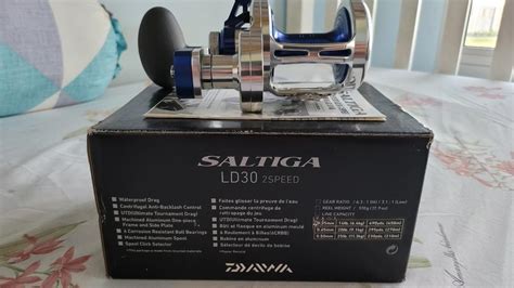 Bnib Daiwa Saltiga LD30 2speed Sports Equipment Fishing On Carousell