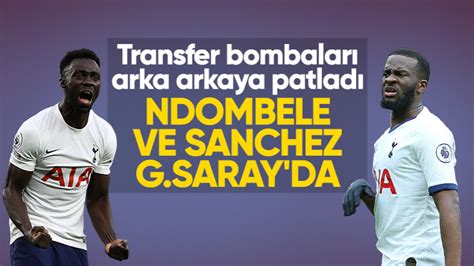 Galatasaray Tanguy Ndombele Ve Davinson Sanchez I Resmen A Klad