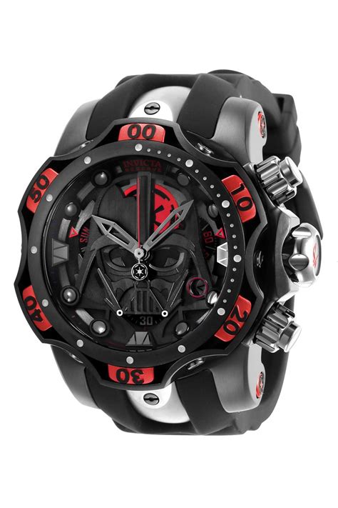 Invicta Star Wars Darth Vader Reloj Para Hombre Cuarzo Mm