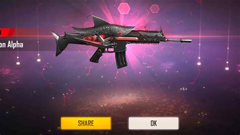 Free Fire Megalodon Alpha Scar Return Evo Scar Totalgaming