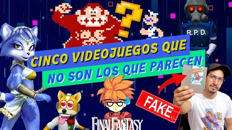 Videojuegos Que No Son Lo Que Parecen Juegos Que En Realidad No Son Lo