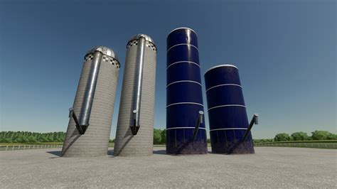 LS22 Amerikanisches Silo Pack v 1 0 Gebäude Mod für Landwirtschafts